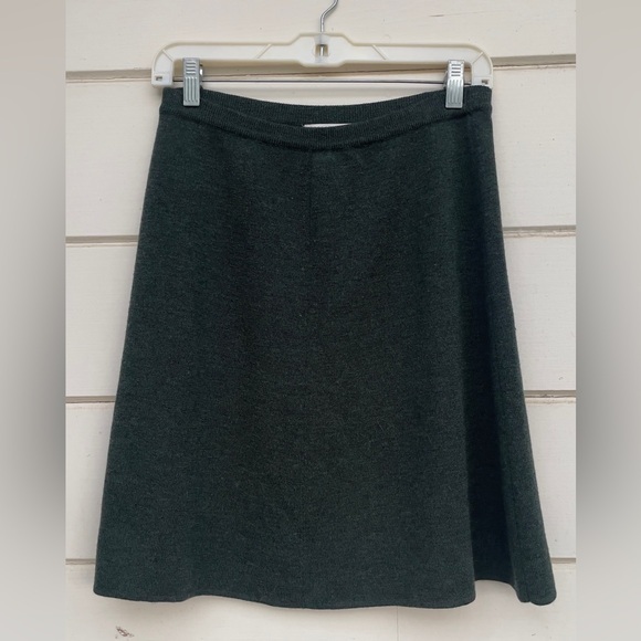 roberto vianni Dresses & Skirts - Vintage Forest Green Wool Skirt‎ Roberto Vianni for Neiman Marcus